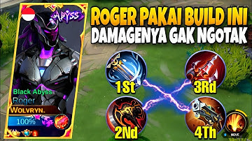 NEW BUILD HYPER ROGER TERSAKIT 2023 | BUILD ROGER TERSAKIT 2022 | ITEM ROGER PALING SAKIT 2022- MLBB