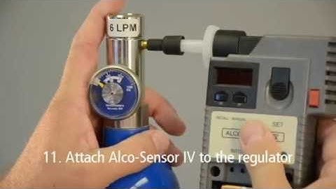 How to Conduct a Calibration on the Alco-Sensor IV
