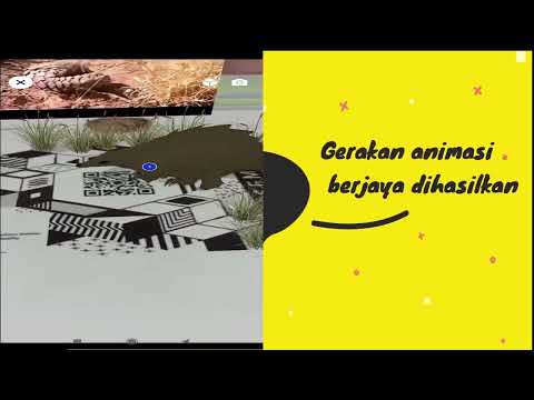 Video Projek Sekolah (KAD AR) AUGMENTED REALITY