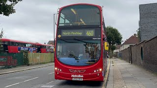 FRV. Metroline Route 460. Willesden Bus Garage - North Finchley. Gemini 2 B5LH VWH1360 (LK62 DHX)
