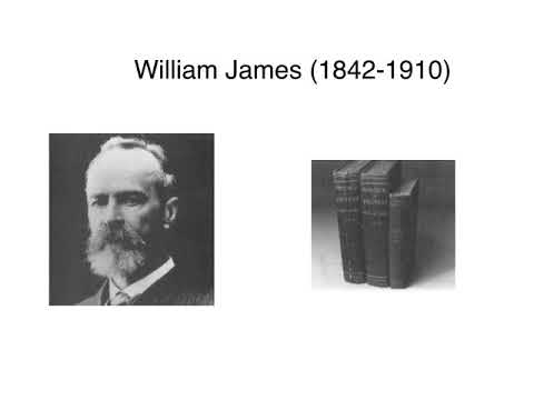 UQ PSYC4981 Lecture 4 - William James & Functionalism