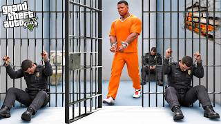 Franklin S'ÉVADE d'une Prison ultra Sécurisée sous les yeux des gardiens | GTA 5 Mods