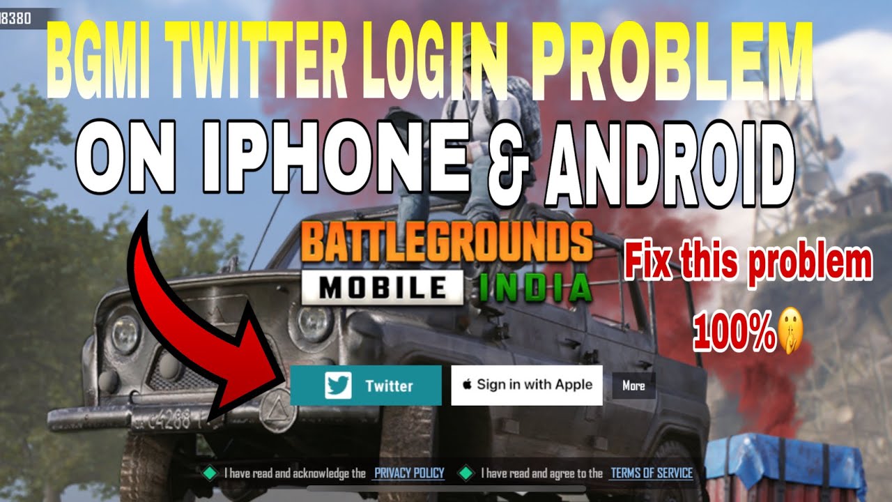 BGMI TWITTER LOGIN PROBLEM ON IPHONE & ANDROID| HOW TO FIX THIS PROBLEM ...
