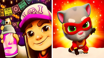 Subway surfer VS Tom hero new update android ios gameplay 