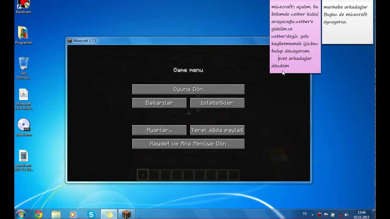 Minecraft nether kulesi bulma - YouTube