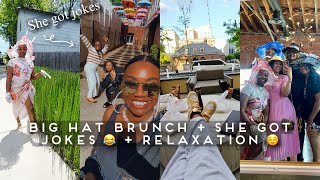 Vlog : Big Hat Brunch Fun + Tasty Tacos at 423 Taco Restaurant + Outdoor Chilling with My Sisters