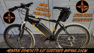 EBike Conversion Kit, Installation and Overhaul of the Bafang 250W Motor ll