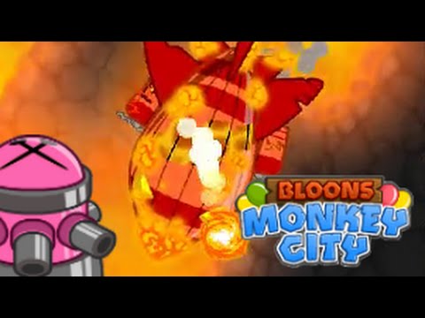 Bloons Monkey City New - Blastapopoulos! & Strategy - YouTube