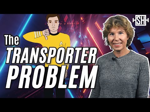 Does Kirk die when he goes through the transporter?