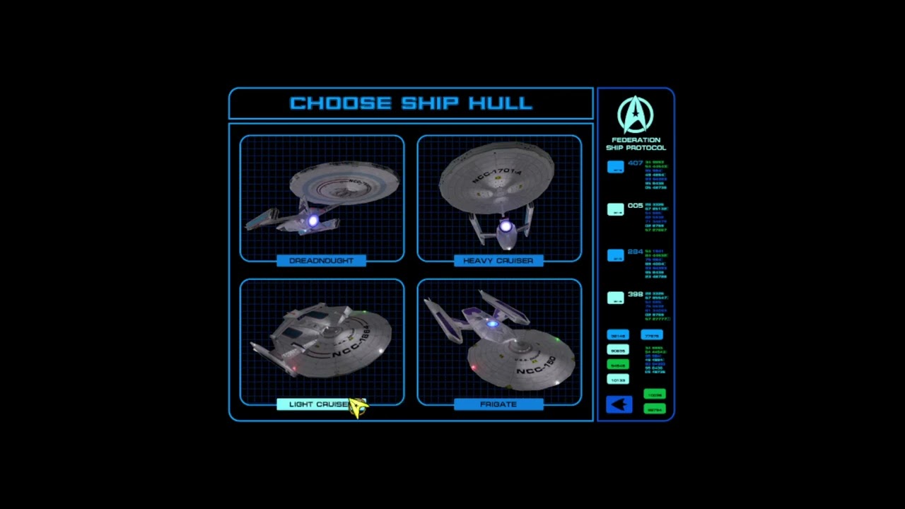Star Trek Starfleet Command - Federation Light Cruiser Overview