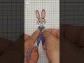 #Zootopia #JudyHopps #PaperDoll #DisneyArt #DIYCrafts