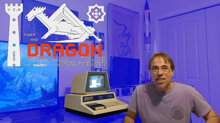 Commodore PET - Tower And Dragon 2.0 Released! - Runs In 8K