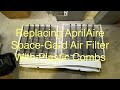 Easy Way To Replace AprilAire Space-Gard 201 Air Filter HVAC Maintenance