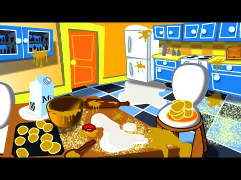 Cartoon Kitchen Background - YouTube