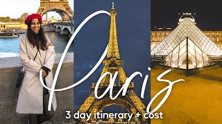 3 days in Paris - Things to do in paris, cost and tips | Paris trip itinerary