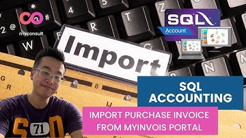 SQL Accounting - How do you import Validated E-Invoice into SQL Accounting