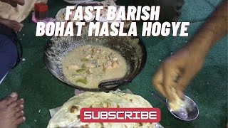 Barish ho rahi hai | chicken karahi | @DuckyBhai