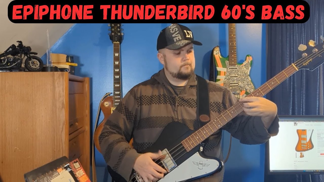 Epiphone Thunderbird 60's Bass Demo - YouTube