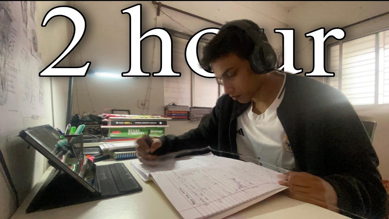 LIVE | 2 hours Study with Me🩺 | no sound & pomodoro 60/10🕒 - YouTube