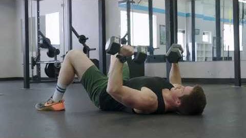 Dumbbell Floor Press  - STRONGER CHEST AND TRICEPS
