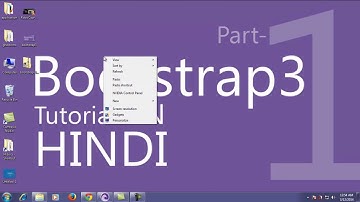 Bootstrap3 Tutorials in hindi