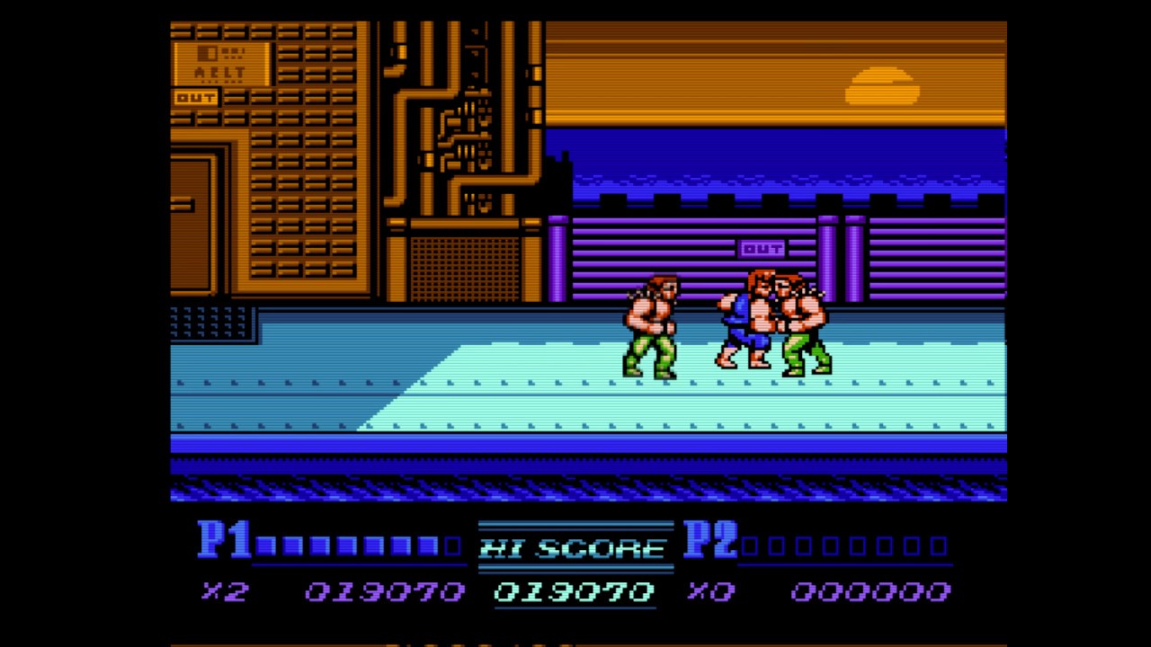 Double Dragon 2 - The Revenge - Mission 4 NES Gameplay - YouTube