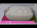 BOLO DE TAPIOCA NA TRAVESSA - SUPER FÁCIL DE FAZER #receitinhasdapry