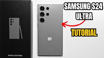 How to Swipe for Split Screen on Samsung Galaxy S24 Ultra - Split Screen Gesture
