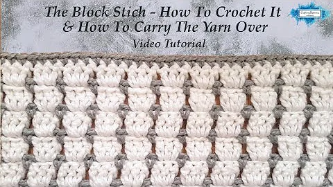 Master the Block Stitch with this Easy Crochet Tutorial