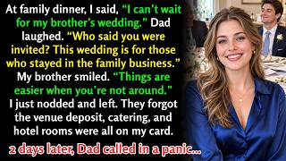 At Family Dinner, I Said, “I Can’t Wait for My Brother’s Wedding.” Dad Laughed, “Who Invited You?” screenshot 4