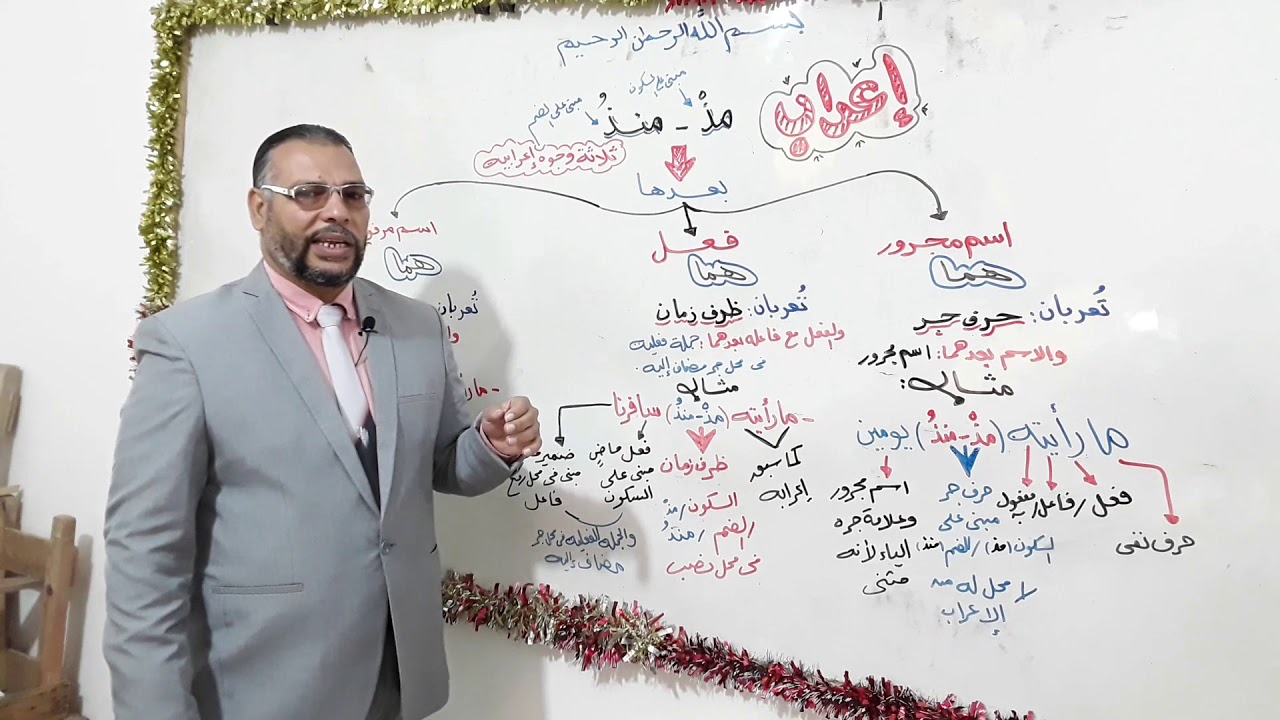 كيف تعرب كلمة ( مذْ  _  منذُ  ) بسهولة .. الاستاذ/ محمد واعر ،،، حا يبهرك