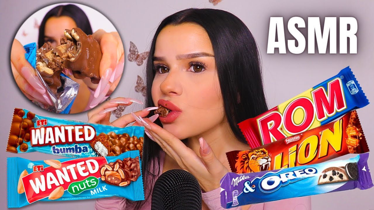 ASMR COMIENDO CHOCOLATES 🍫 CRUNCHY EATING SOUNDS