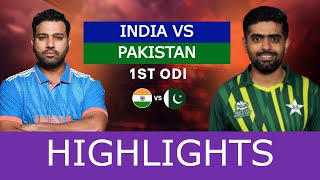 India vs Pakistan 2012 1st ODI highlights Wealth