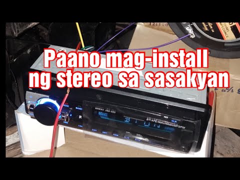 Video: Paano Mag-install ng Car Audio (na may Mga Larawan)