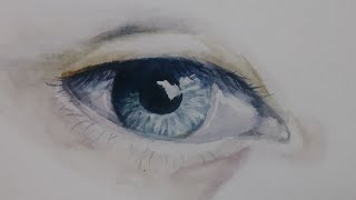 how to paint eyes with watercolor 1