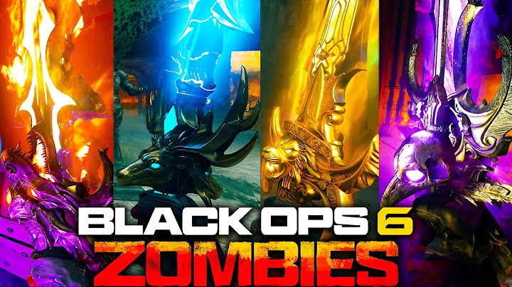 TUTO ÉPÉES ÉLÉMENTAIRES sur la Map CITADELLE DES MORTS🧟‍♂️ BO6 ZOMBIES