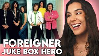 I Might Get A Speeding Ticket To This JAM!!! First Time Reaction to Foreigner - Juke Box Hero
