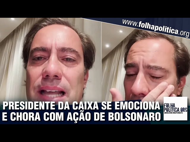 sddefault Presidente da Caixa vai às lágrimas ao anunciar nova linha de crédito: "O objetivo desse governo é ajudar quem precisa" (veja o vídeo)