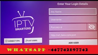 How to Upload M3U playlist on smarters player application screenshot 2