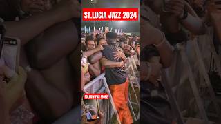 Romain Virgo Performance St.Lucia jazz festival 2024 #shorts Romain Virgo Performance St.Lucia jazz festival 2024 #shorts