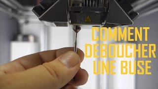 Comment déboucher sa buse d'imprimante 3D? - Cr10