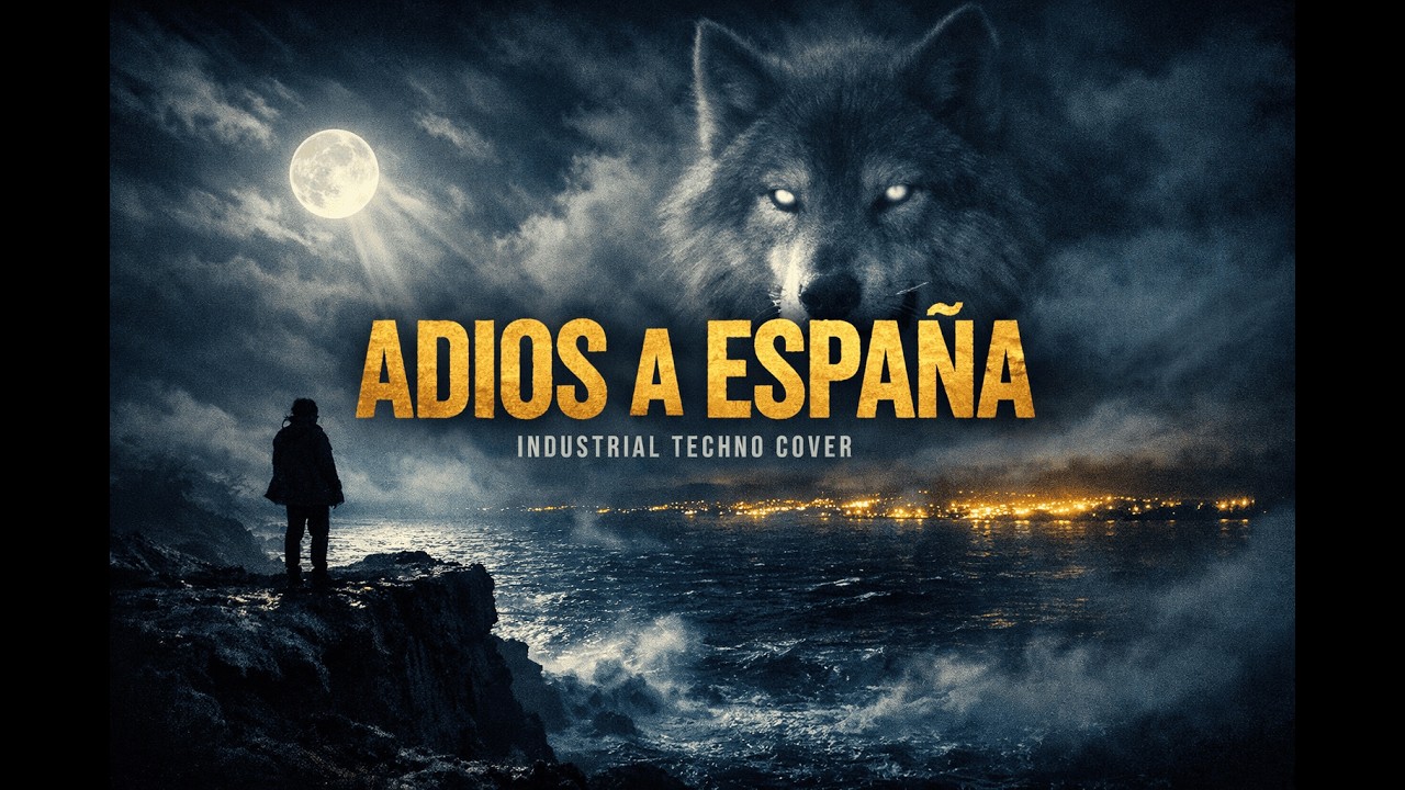 ADIOS A ESPAÑA - ANTONIO MOLINA 🇪🇸 (EDM / Industrial Techno Cover) | Emotional Techno Tribute