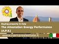 Buying a property in Italy - The Attestation Energy Performance (A.P.E.)