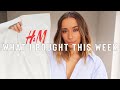 WHAT I BOUGHT THIS WEEK FROM H&M | HOME & STYLE VLOG | Suzie Bonaldi