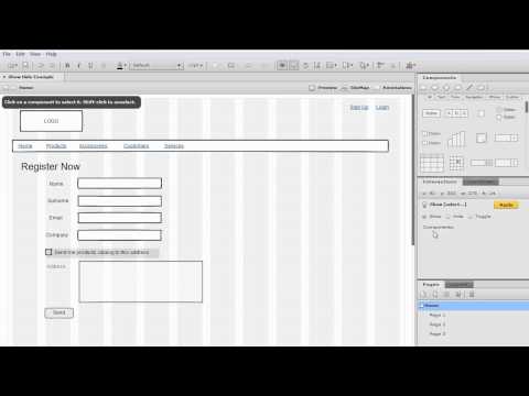 FlairBuilder - Show or hide components