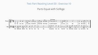 Two Part Reading Level Three : Exercise 10
