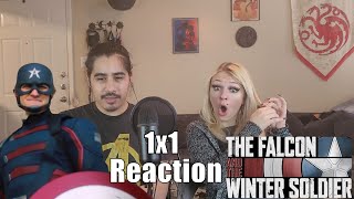 The Falcon and The Winter Soldier - 1x1 - Episode 1 Reaction - New World Order