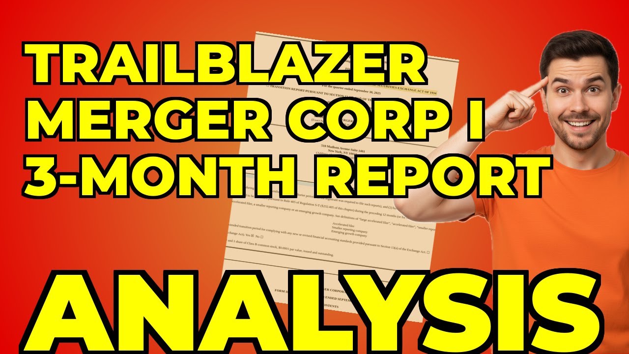 My Key Takeaway from Trailblazer Merger Corp's Latest Filing