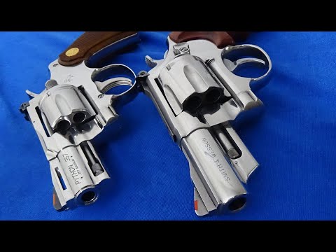 Smith & Wesson 629 (3in) Colt Python (2.5in)