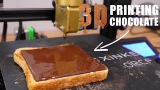 3D Printer Makes the Perfect Chocolate Layer